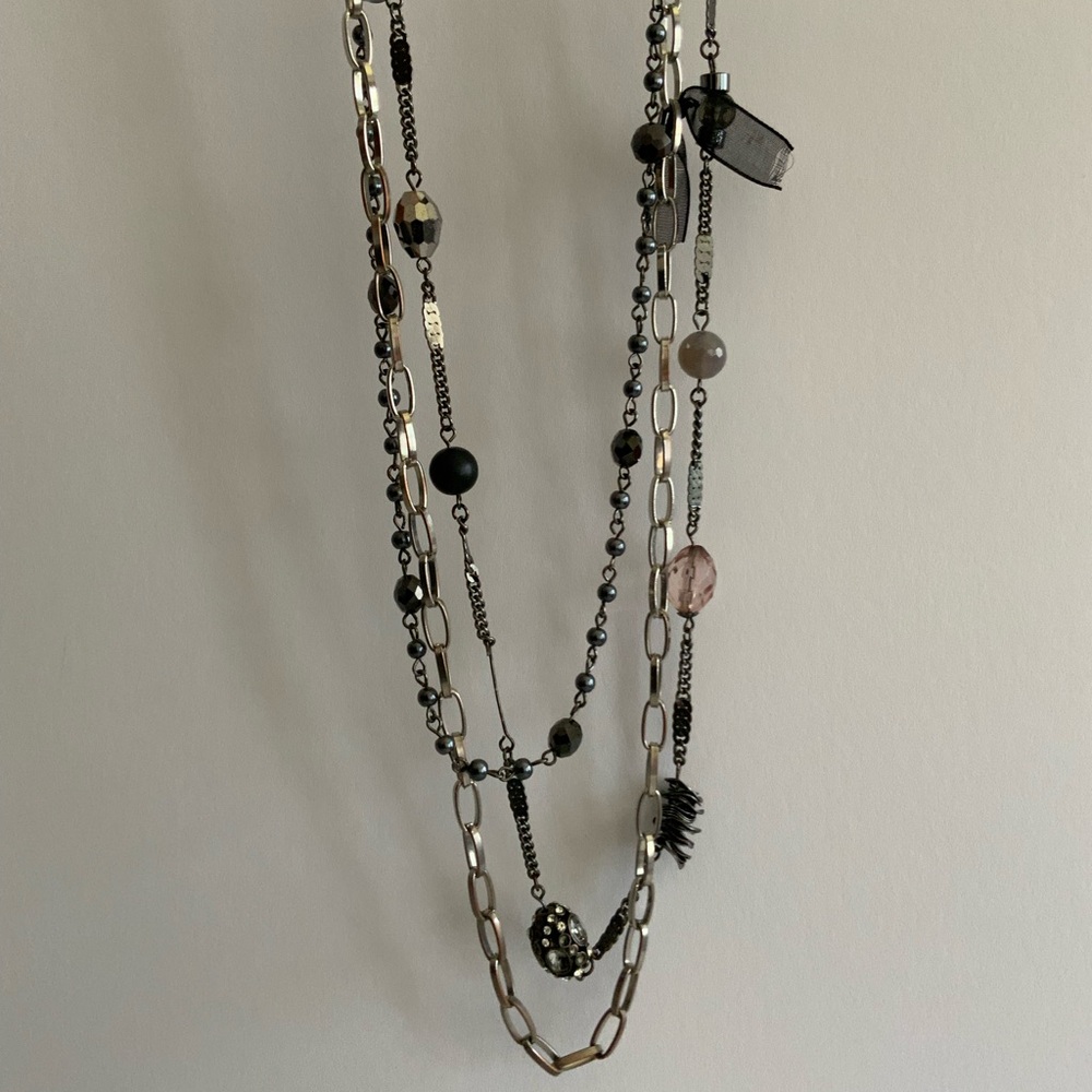 Long Layered Necklace